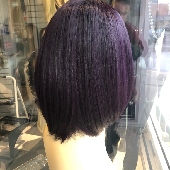 Purple plum bob wig brand new 2019 hairstyle wig - Picture 8 of 8
